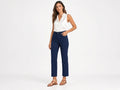 BlankNYC Women’s High Rise Straight leg Navy NWT 27” Inseam