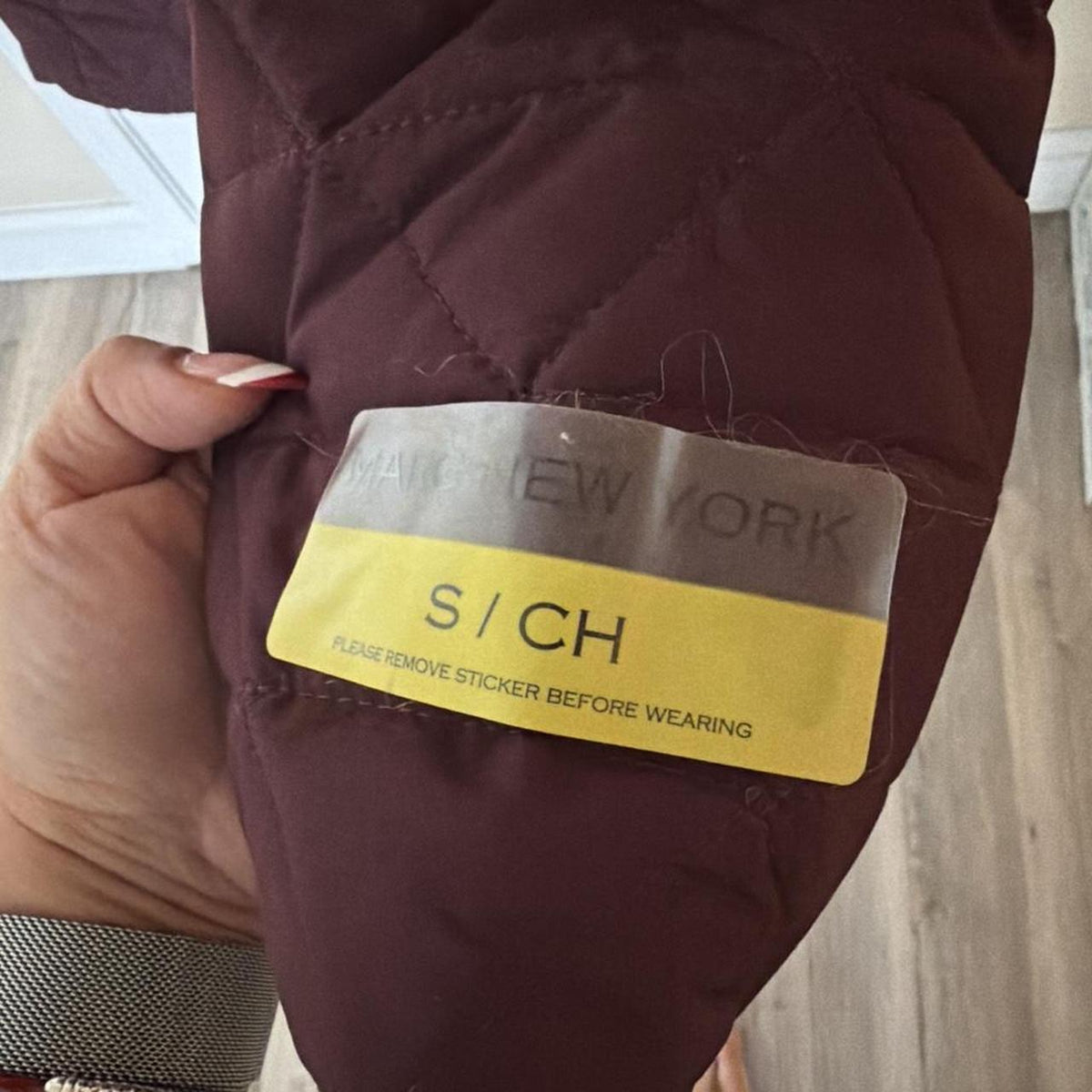 Marc New York Women's Burgundy and Purple Jacket