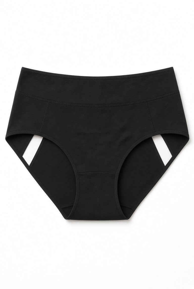 Midnight by Carole Hochman 5-Pack Stretch Hipster – Size XL
