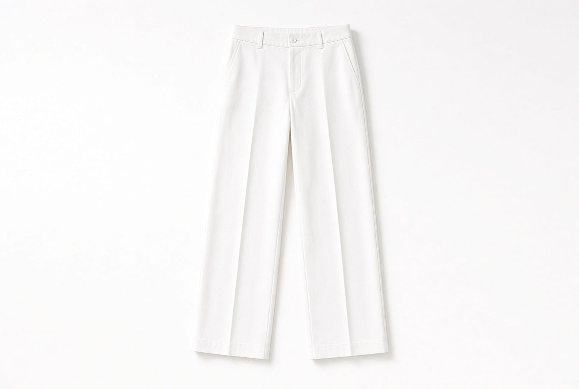 NWT BLANKNYC White High Rise Straight Leg size 10