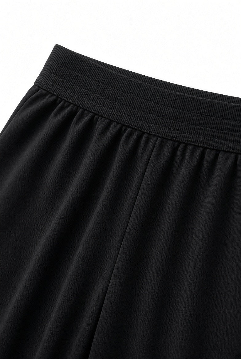 NWT DKNY Black High-Rise Wide Leg Culottes Size 12