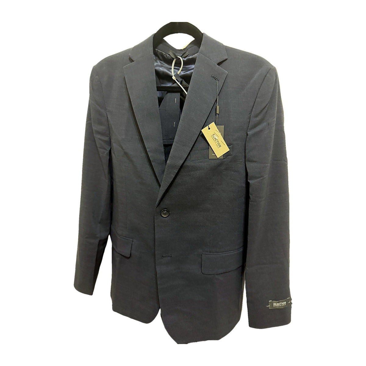 Kenneth Cole Reaction Boys' Navy/Blue 2-Piece Suit, Size 18
