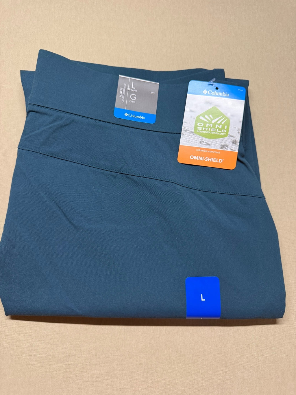Columbia Omni-Shield Capri Pants Size L