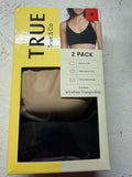 True & Co True Body Wirefree Triangle Bras 2-Pack Size M