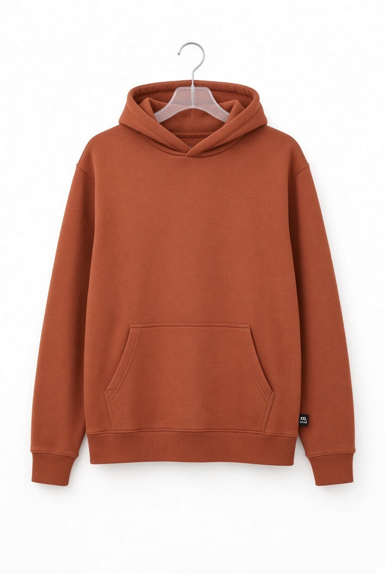 Old Navy XXXL Terracotta Rust Pullover Hoodie Description