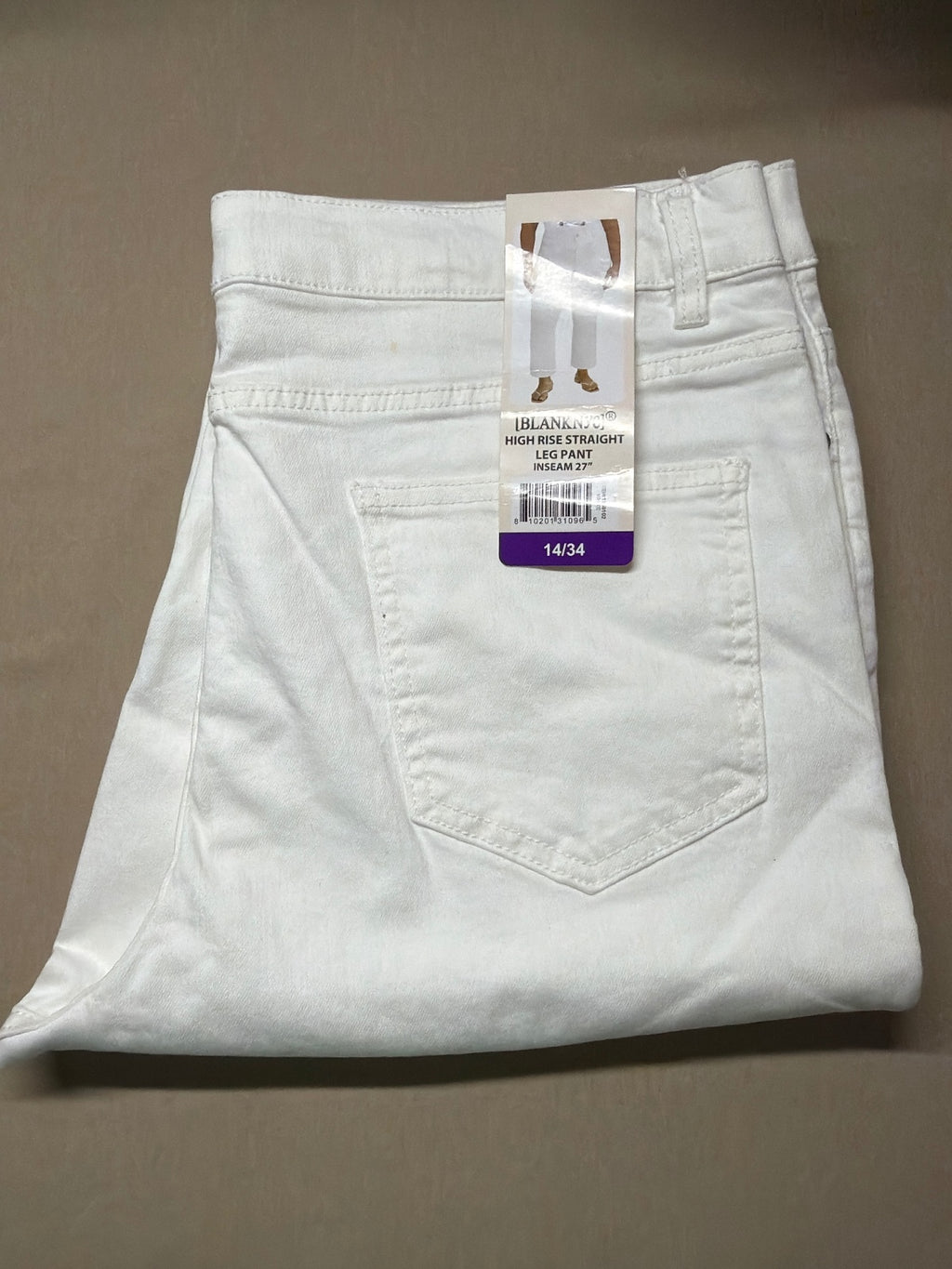 BlankNYC Women’s High Rise straight leg pants