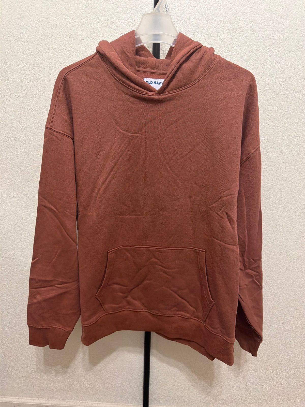 Old Navy XXXL Terracotta Rust Pullover Hoodie Description