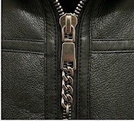 Rebecca Minkoff Black Faux Leather Shearling Jac