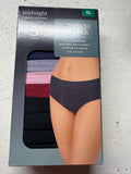 Midnight by Carole Hochman 5-Pack Stretch Hipster – Size XL