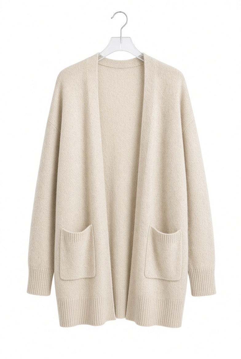 NWT Old Navy 4X Cream Oatmeal Open Front Cardigan