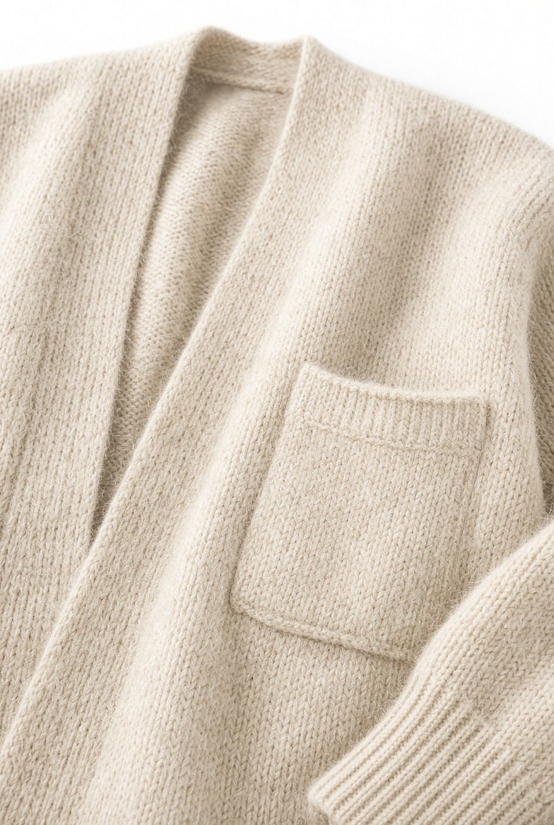 NWT Old Navy 4X Cream Oatmeal Open Front Cardigan