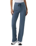 32 Degrees Cool Blue Ribbed Flare Pants Size M
